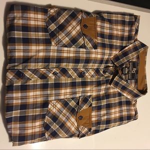 Amongst Other 4XL Men plaid button down shirt